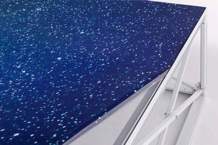 Pop-Up Impress Straight Graphic Backlit Frontside With Sides 5 x 4