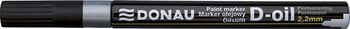 Marker olejowy DONAU, 2,2mm, zawieszka, srebrny