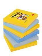 Karteczki samoprzylepne POST-IT® Super Sticky (654-6SS-NY), 76x76mm, 6x90 kart., new york