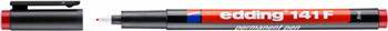 Foliopis e-141 F EDDING, 0,6mm, czerwony