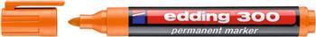 Marker permanentny e-300 EDDING, 1,5-3mm, pomarańczowy