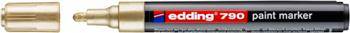 Marker olejowy e-790 EDDING, 2-3mm, złoty