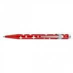Długopis CARAN D'ACHE 849 Swiss Flag, M, czerwony