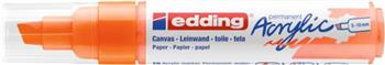 Marker akrylowy e-5000 EDDING, 5-10 mm, pomarańczowy neonowy