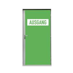 Door Wrap 80 cm Exit Green German