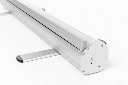 Roll-Banner Budget 85 Komplettset Eingang Rot Niederländisch