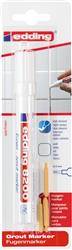 Marker do odświeżania fug e-8200/1 BL EDDING, blister, biały