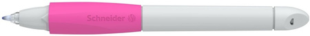 Pióro kulkowe SCHNEIDER Base Ball, M, jasnoszaro-różowe