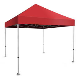 Dach do stelaża namiotu 3x3 - czerwony