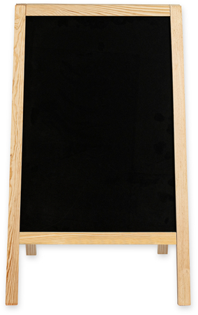 Potykacz drewniany Classic S (51x90 cm) - naturalny