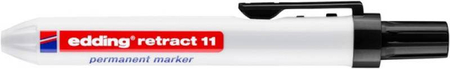 Marker permanentny automatyczny e-11 EDDING, 1,5-3mm, czarny