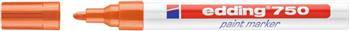 Marker olejowy e-750 EDDING, 2-4 mm, pomarańczowy