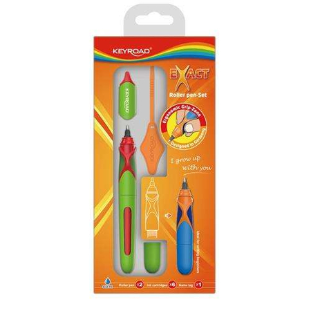 Pióro kulkowe KEYROAD EXACT, 0,7mm, zawieszka, mix kolorów