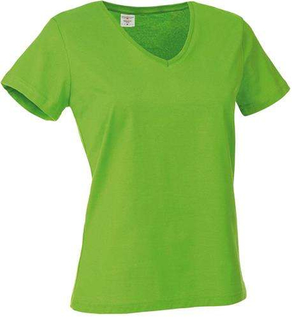 T-SHIRT V-NECK DAMSKI