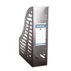 Pojemnik ażurowy na dokumenty DONAU, PP, A4, składany, dymny