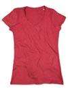 T-SHIRT DAMSKI V-NECK