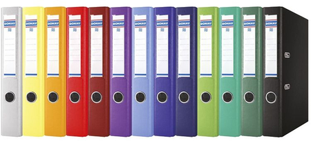 Segregator DONAU Premium-S, PP, A4/50mm, szary