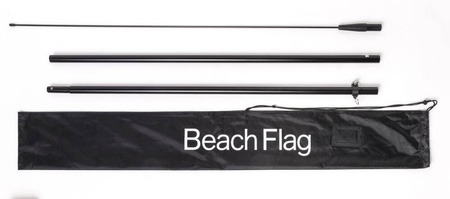 Beachflag Alu Wind Komplett-Set Eingang Blau Niederländisch