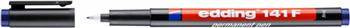Foliopis permanentny e-141 F EDDING, 0,6mm niebieski