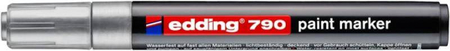 Marker olejowy e-790 EDDING, 2-3mm, srebrny