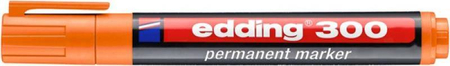 Marker permanentny e-300 EDDING, 1,5-3mm, pomarańczowy