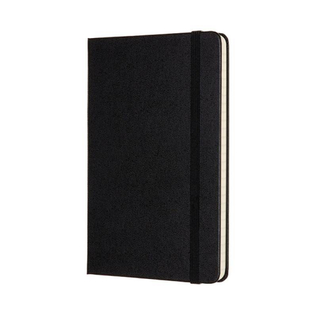 Notes MOLESKINE Classic M (11,5x18 cm) w linie, twarda oprawa, 208 stron, czarny