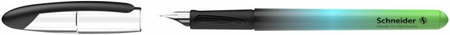 Pióro wieczne SCHNEIDER Voyage Ombre, M, czarno-zielone