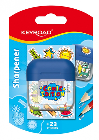 Temperówka KEYROAD, podwójna, blister