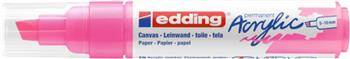 Marker akrylowy e-5000 EDDING, 5-10 mm, różowy neonowy