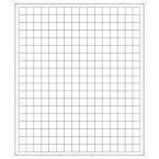 Tablica suchościeralna magnetyczna w kratkę