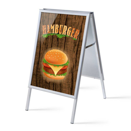 A-board A1 Complete Set Hamburger Spanish