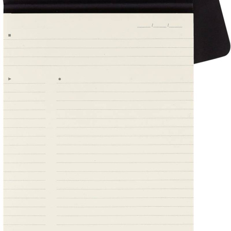 Notes reporterski PRO PAD MOLESKINE L (13x21 cm), 96 stron, czarny