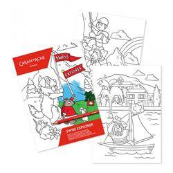 Kolorowanka Caran d’Ache SWISS EXPLORER