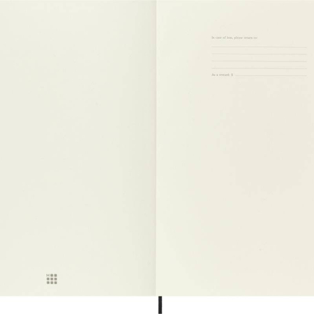 Notes MOLESKINE Classic A4 (21x29,7 cm) gładki, miękka oprawa, 192 strony, czarny