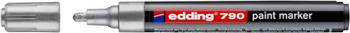 Marker olejowy e-790 EDDING, 2-3mm, srebrny