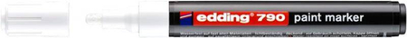 Marker olejowy e-790 EDDING, 2-3mm, biały