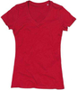 T-SHIRT DAMSKI V-NECK