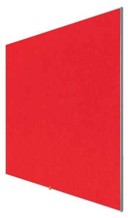Tablica filcowa NOBO, 123x70cm, panoramiczna 55", czerwona