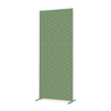 Textile Room Divider Deco 85-200 Double Hexagon Green