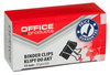 Klipy do dokumentów OFFICE PRODUCTS, 19mm, 12szt., czarne