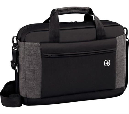 Torba na laptopa WENGER Underground, 16", 430x310x90mm, czarna/szara