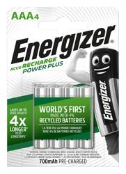 Akumulator ENERGIZER Power Plus, AAA, HR03, 1,2V, 700mAh, 4szt.