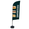 Beach Flag Alu Wind Complete Set Sandwiches Dutch