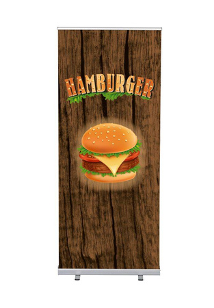 Roll-Banner Budget 85 Complete Set Hamburger English