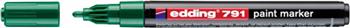 Marker olejowy e-791 EDDING, 1-2mm, zielony