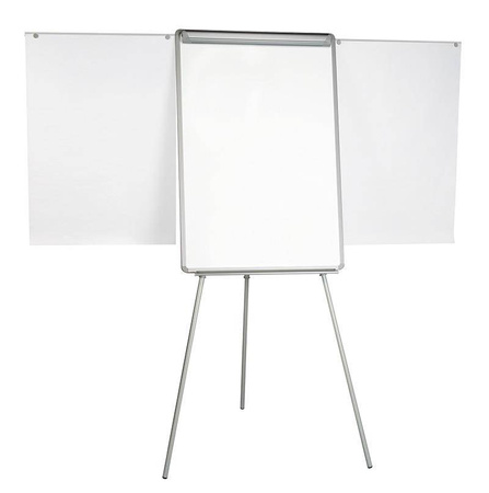 Flipchart na trójnogu BI-OFFICE, 70x100cm, tablica suchoś. -magn., z wyciąganymi ramionami