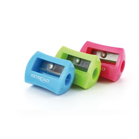 Temperówka KEYROAD Cute, plastikowa, pojedyńcza, tuba, mix kolorów