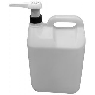 Pompka dozująca ENGLASS, 5L,10L, biała