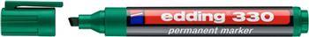 Marker permanentny e-330 EDDING, 1-5mm, zielony
