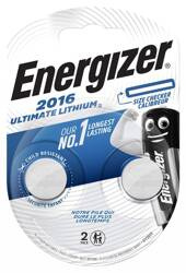 Bateria specjalistyczna ENERGIZER Ultimate Lithium Coins, CR2016, 3V, 2szt.